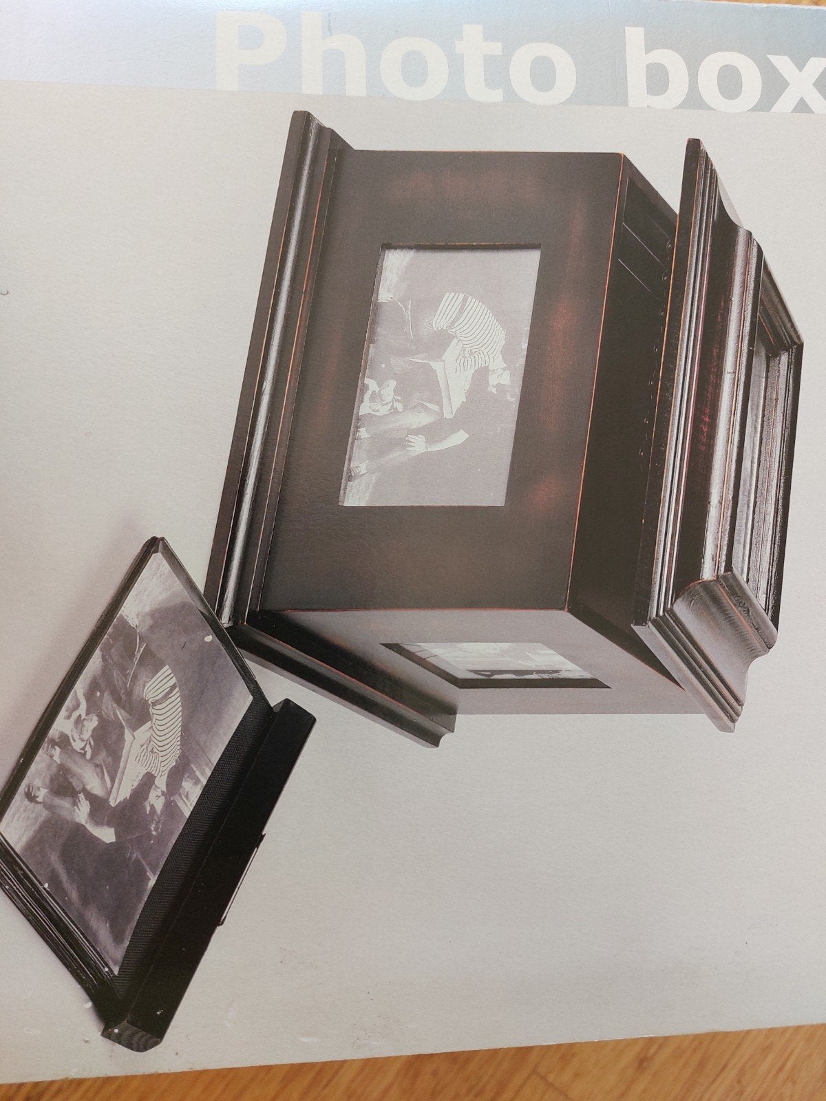 Nieuwe Fotobox 10x15cm voor 280 foto's - Bruin Hout, Audio, Tv en Foto, Fotografie | Fotolijsten, Nieuw, Overige typen, Hout, Voor meerdere foto's