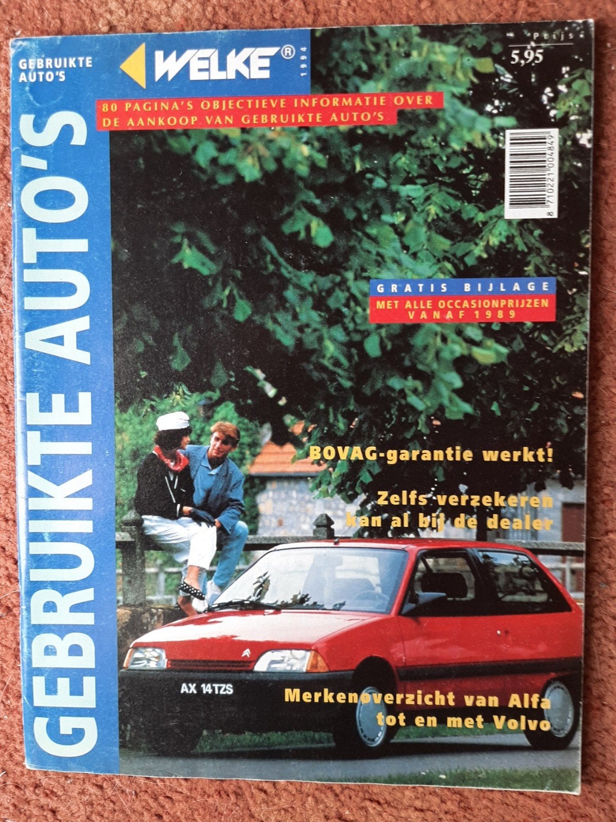 Welke Gebruikte Auto's 1994 - Koopgids & Occasionprijzen, Boeken, Ophalen of Verzenden, Gelezen, Algemeen, Onbekend