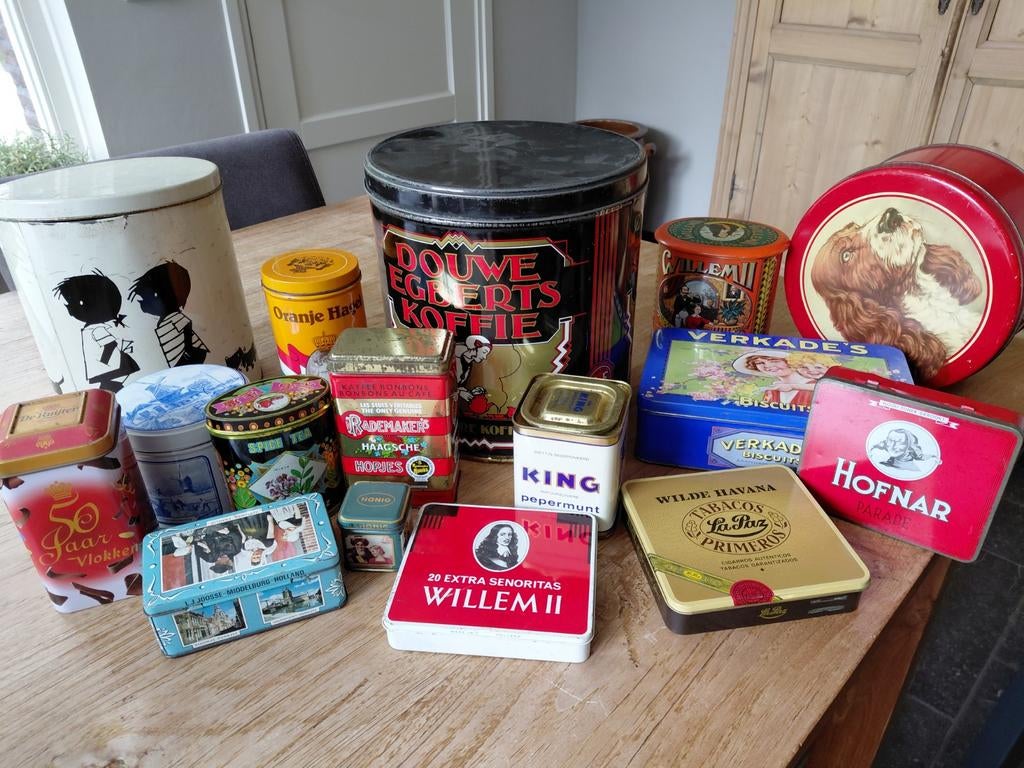 Nostalgische blikken, Verzamelen, Blikken, Ophalen, Overige