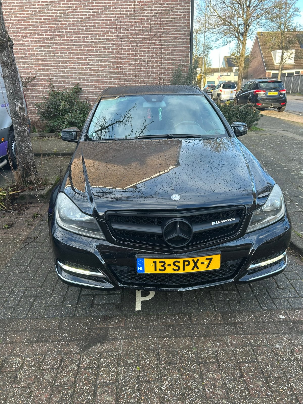 Mercedes-Benz C-Klasse C200 BE 2011 Zwart, Auto's, 183 pk, 1800 kg, 4 cilinders, 1796 cc