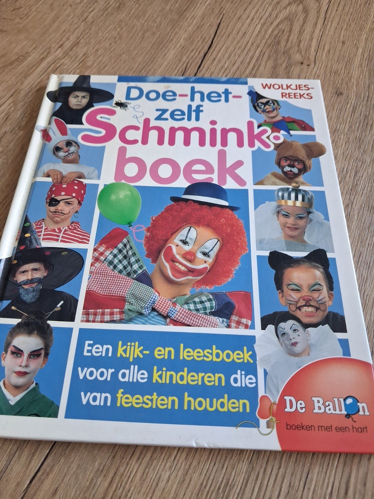 Doe-het-zelf Schminkboek - Feestelijke Gezichten, Ophalen of Verzenden