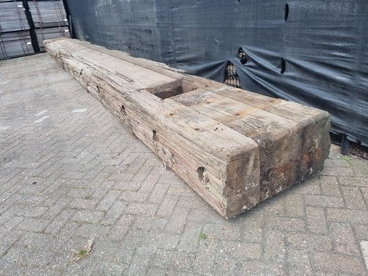Border / Brugligger / Afscheiding / Grondkering van Douglas, Ophalen, Gebruikt, 250 cm of meer, Planken