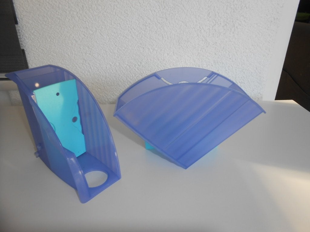 Tupperware Koffiefilterhouder/Pennenhouder Blauw NIEUW, Ophalen of Verzenden, Nieuw, Blauw, Overige typen