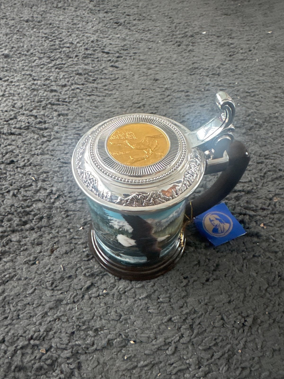 Franklin Mint Collector Tankard - Hunter of the Skies, Ophalen of Verzenden