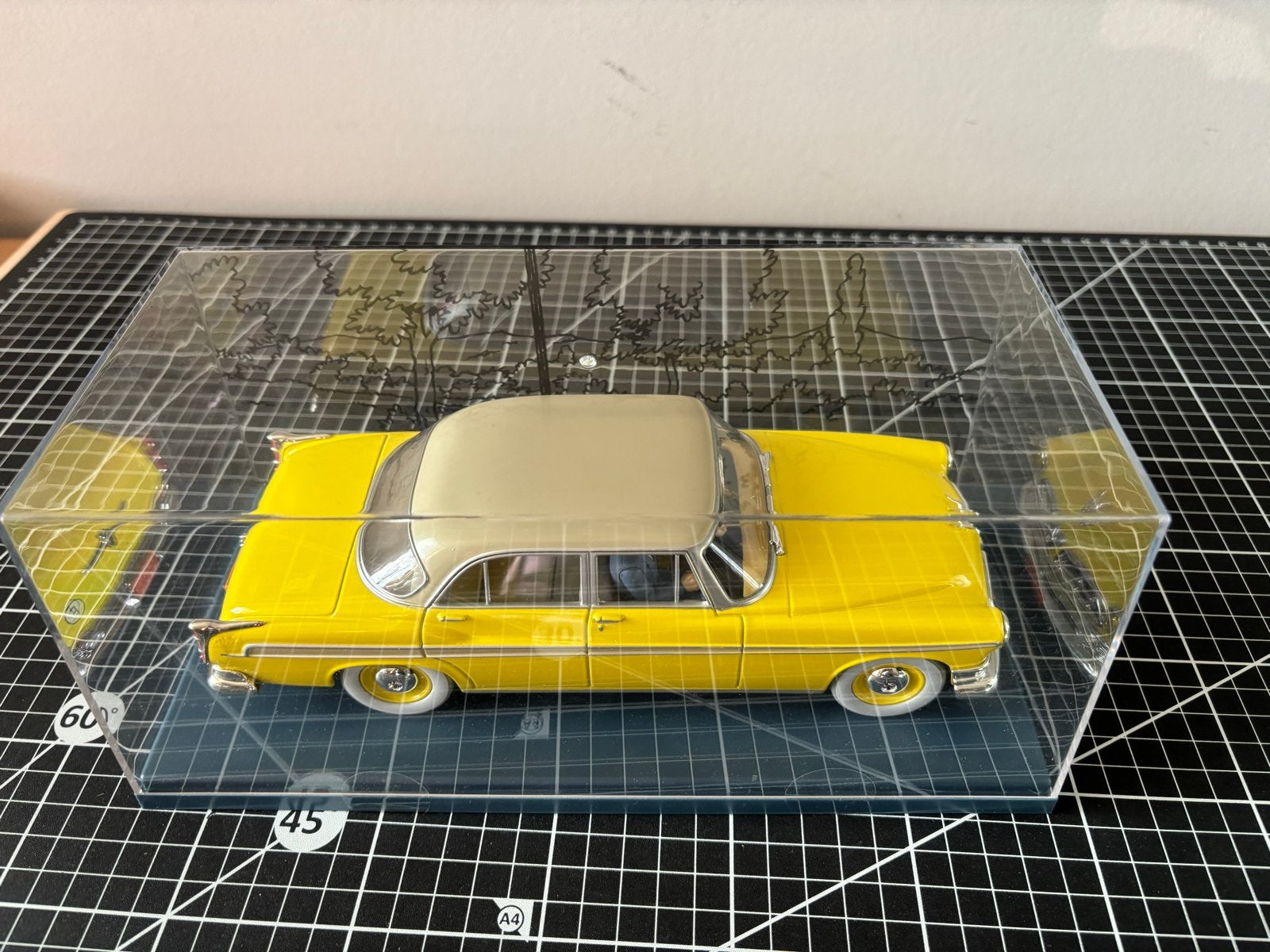 Moulinsart Kuifje Tin Tin auto 1:24 - Nieuwstaat, Hobby en Vrije tijd, Modelauto's | 1:24, Ophalen of Verzenden, Nieuw, Auto, Overige merken