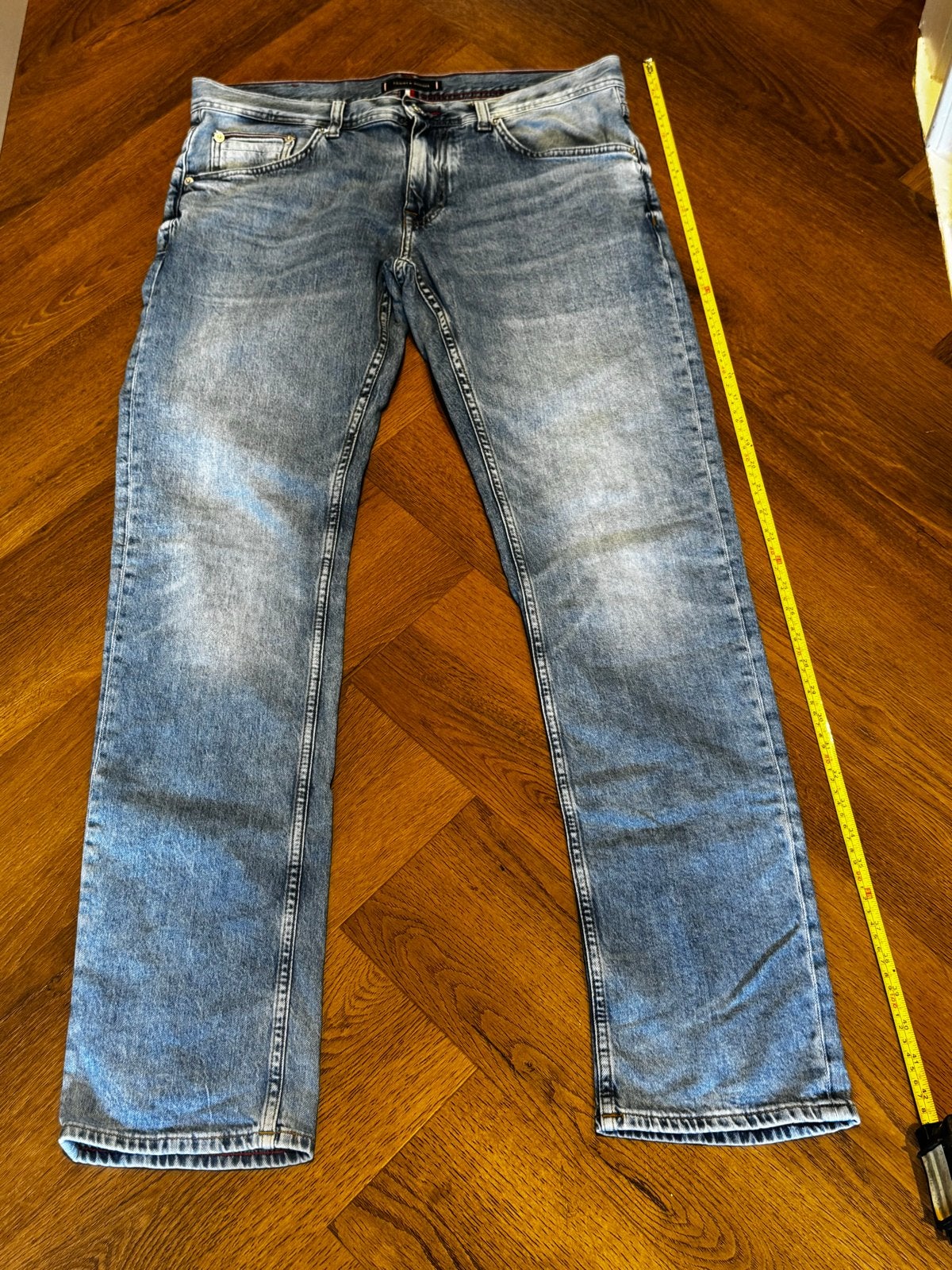 Tommy Hilfiger Jeans - Maat W33/W34, Verzenden, Zo goed als nieuw, Blauw, W33 - W34 (confectie 48/50)
