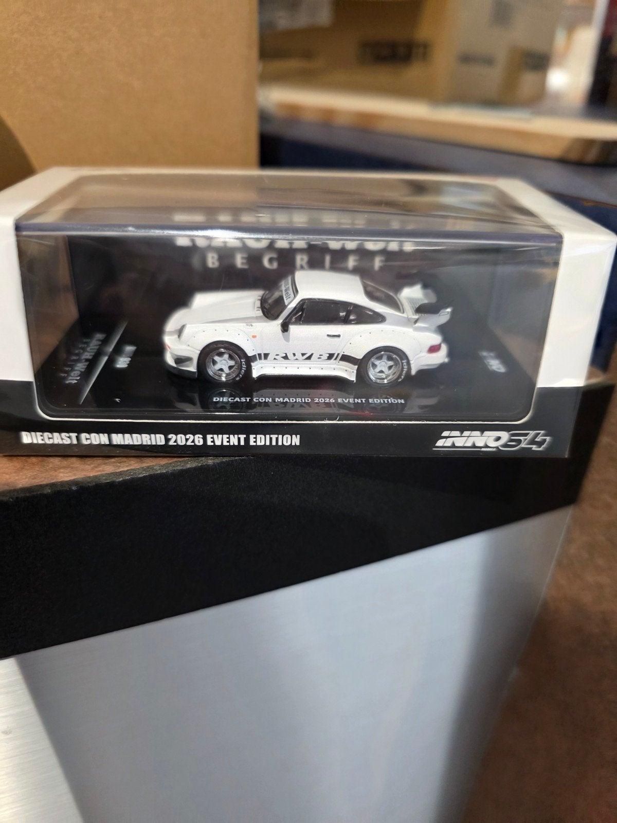 Rauh-Welt Begriff Porsche RWB 993 Diecast Con Madrid 2026, Onbekend, Ophalen of Verzenden, Onbekend, Nieuw
