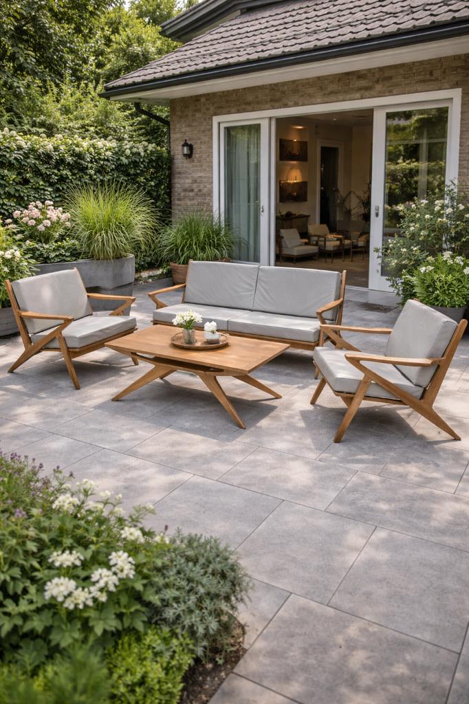 LOUNGESET, Tuin en Terras, Tuinsets en Loungesets, Nieuw, Loungeset, Kunststof, 5 zitplaatsen, Ophalen