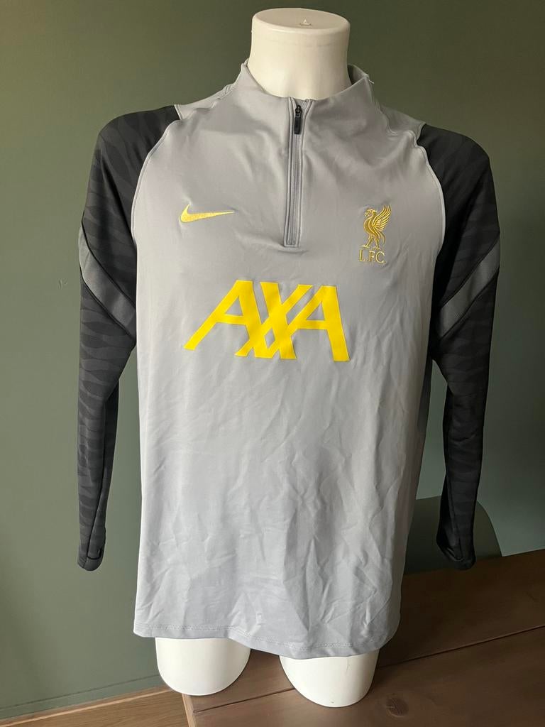 Grijze Liverpool trainingstrui XL Nike sportkleding truien, Verzenden, Grijs, Algemeen, Maat 56/58 (XL)