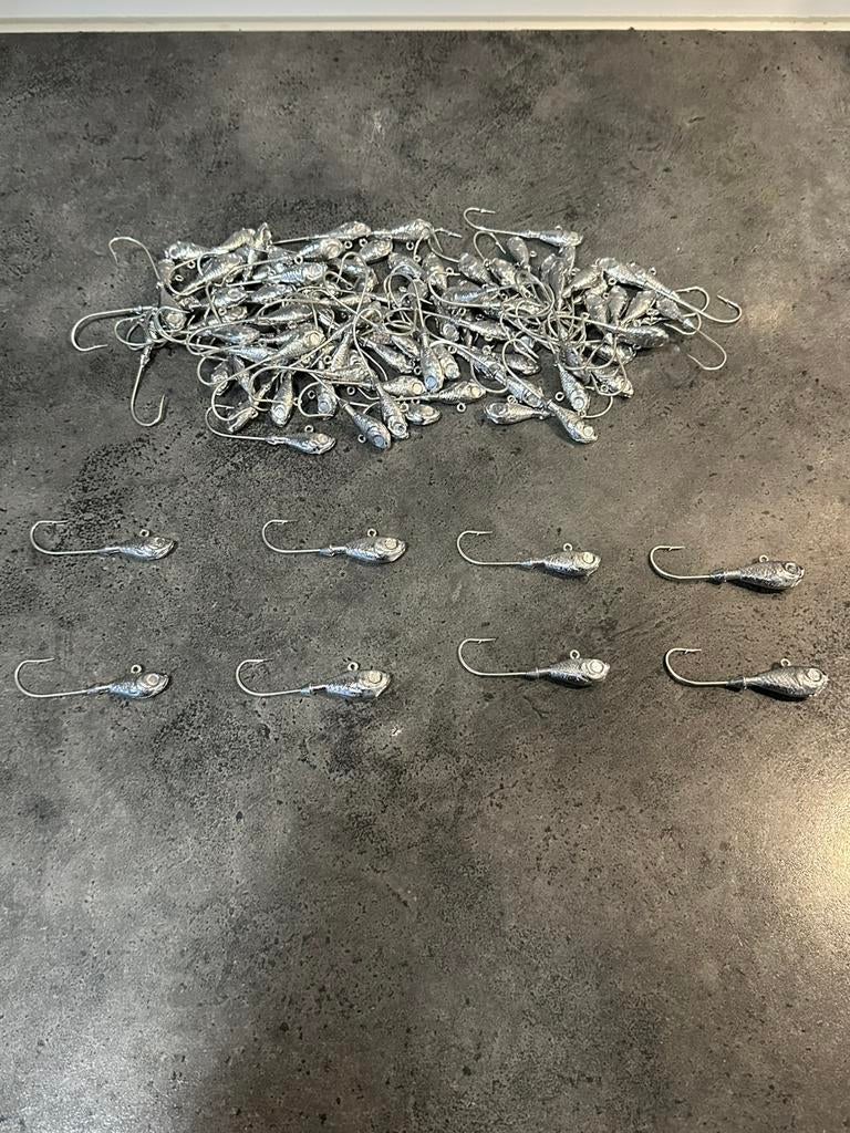 Loodkoppen minnows eagle claw, Ophalen of Verzenden, Nieuw, Haak