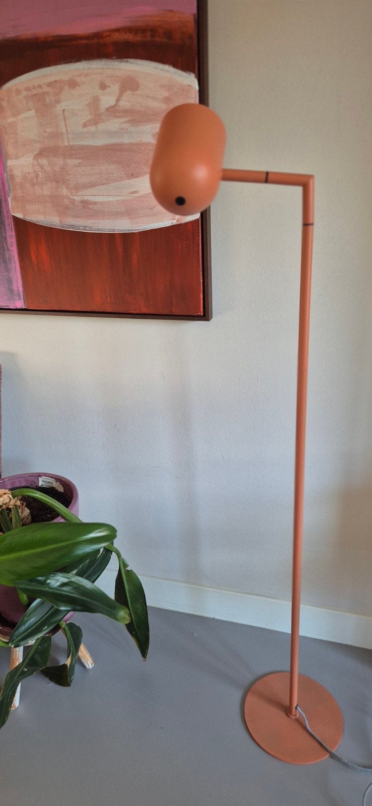 it's about RoMi Marseille Vloerlamp Terra, Gebruikt, Metaal, 150 tot 200 cm, E27 (groot)