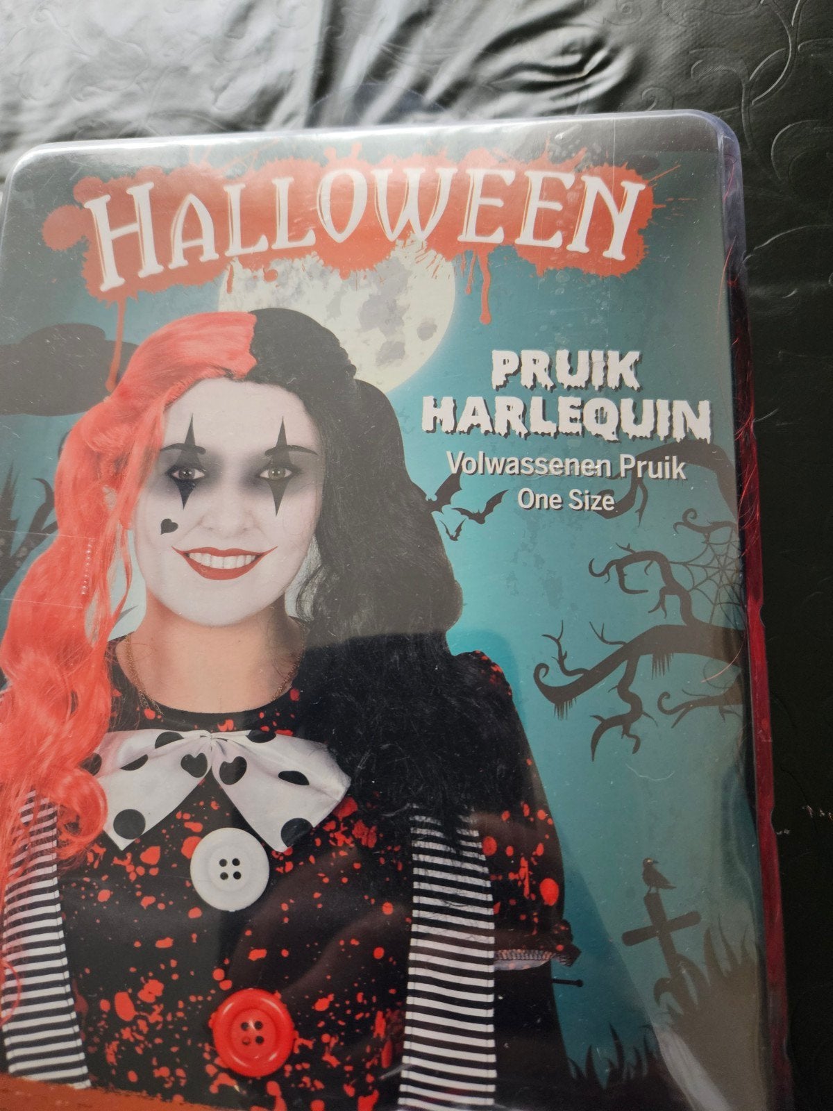 nieuw pruik, Ophalen of Verzenden, Nieuw, Hoed of Pruik, Halloween of Griezel