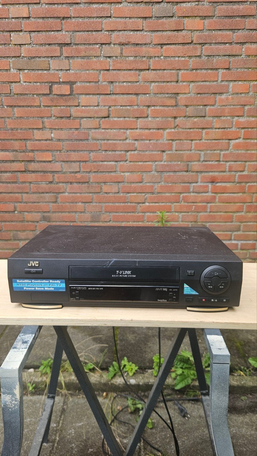 JVC VHS-speler/recorder - T-V Link, NTSC Playback, Audio, Tv en Foto, Videospelers, Ophalen of Verzenden, Gebruikt, VHS-speler of -recorder