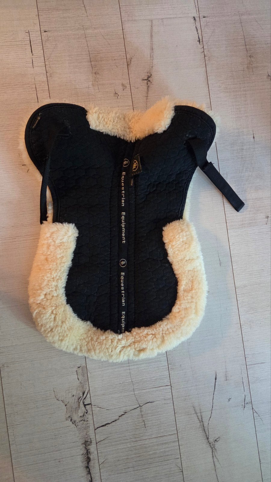BR bonte zadelonderlegger full, Full (L), Ophalen of Verzenden, Zwart, BR