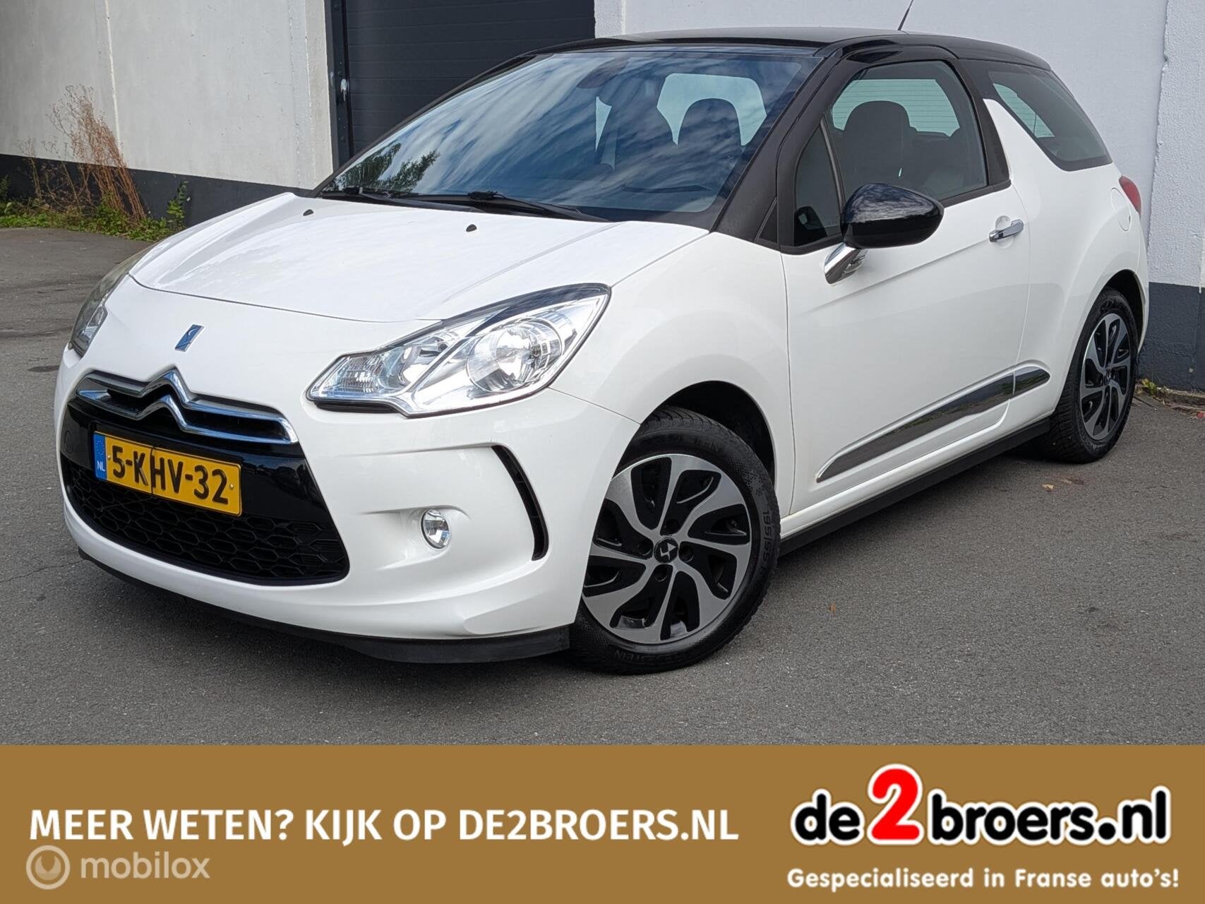 Citroen DS3 1.2 VTi Chic, Auto's, Voorwielaandrijving, Euro 5, Stof, 1199 cc