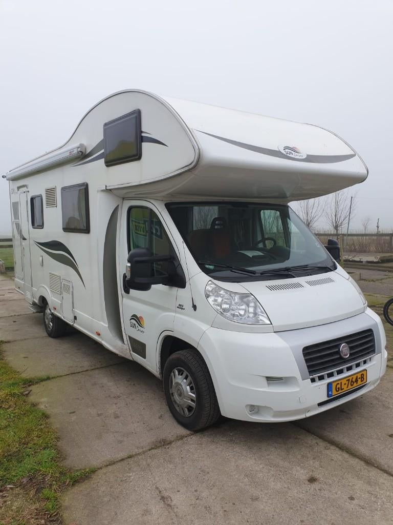 Camper Fiat Ducato Alkoof 2013, Caravans en Kamperen, Campers, Ringverwarming, Fiat, 7 tot 12 maanden geleden, Particulier