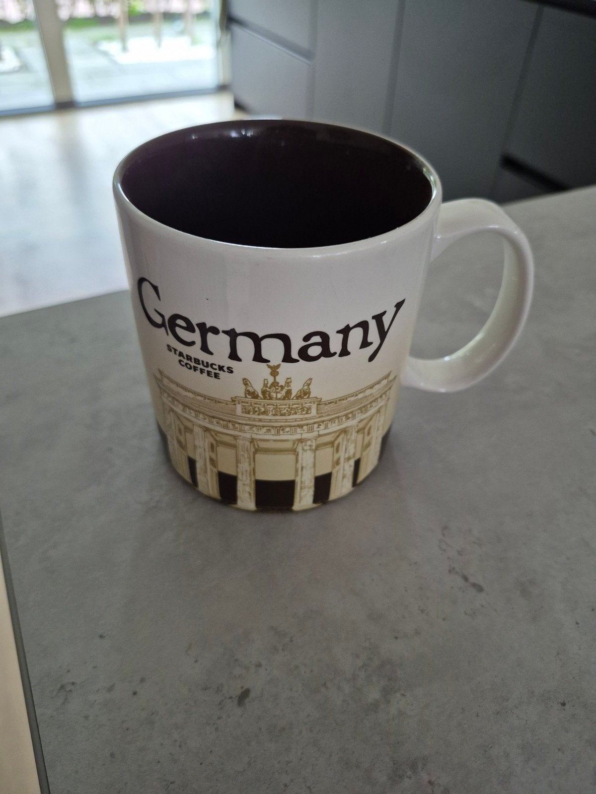 Starbucks Germany 'You Are Here' Collectible Mok, Ophalen of Verzenden, Zo goed als nieuw, Modern, Wit