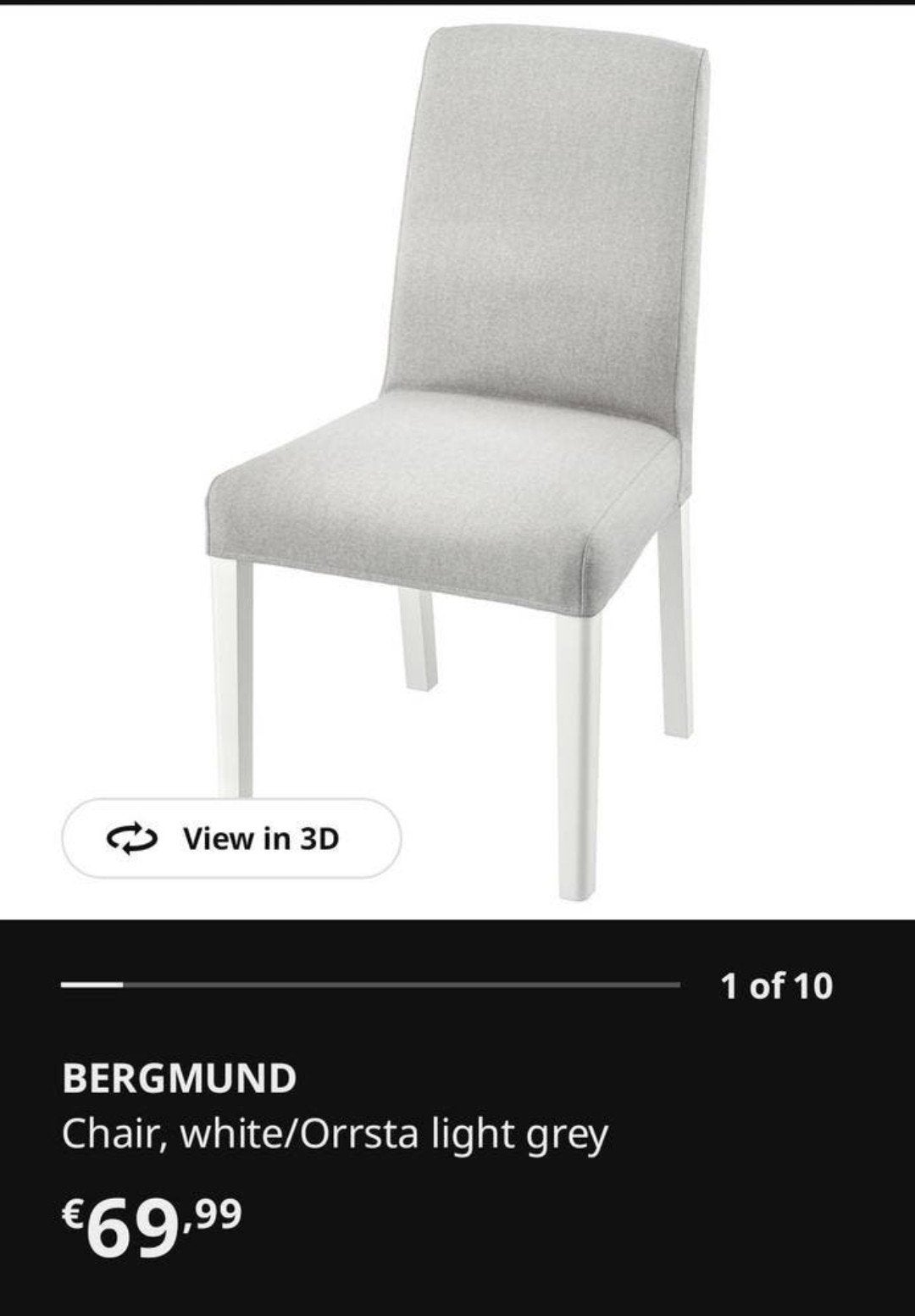 IKEA Bergmund stoelen 2 stukken - Gooie conditie, Ophalen, Hout, Twee, Zo goed als nieuw