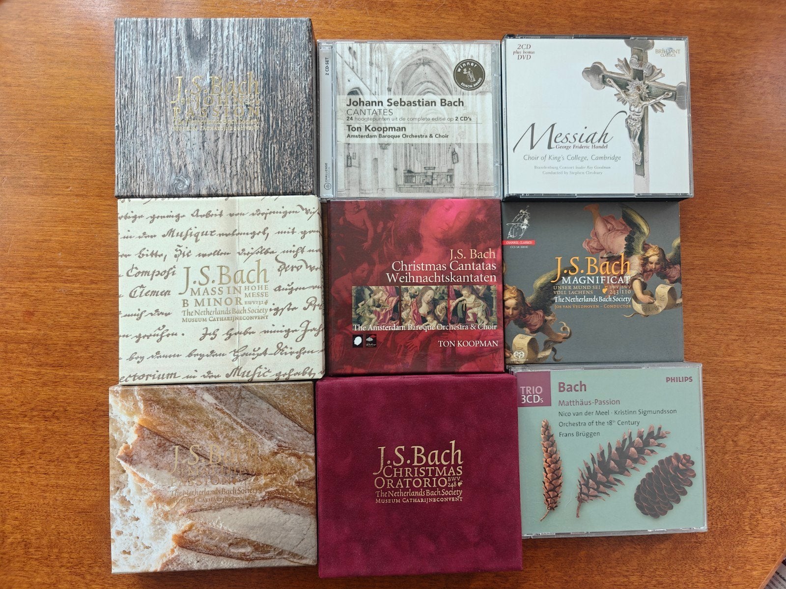 Collectie J.S. Bach CD boxen en albums, Overige typen, Ophalen of Verzenden, Zo goed als nieuw, Barok