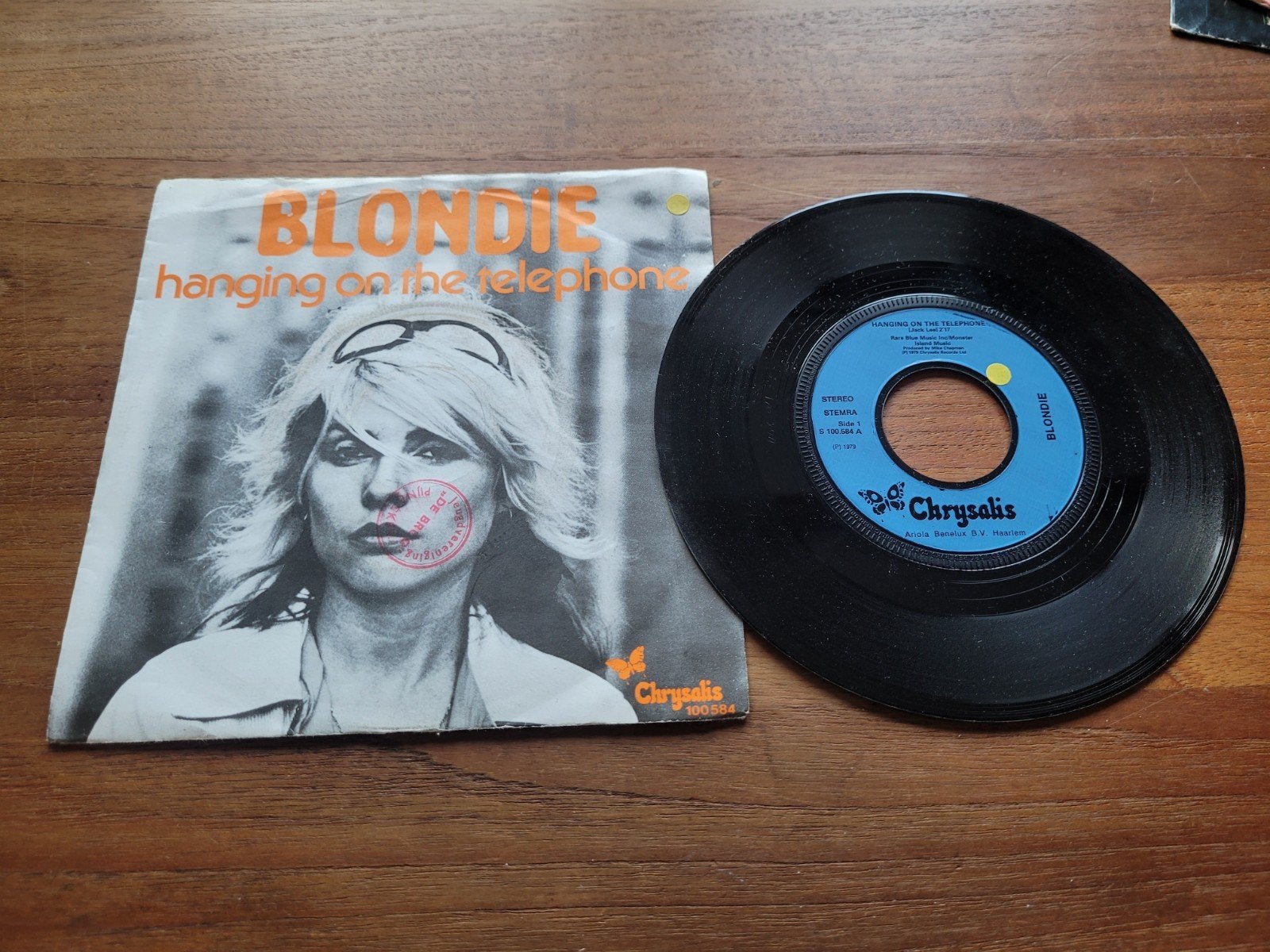 Single Blondie - Hanging on the Telephone / Picture This, Ophalen of Verzenden, Gebruikt, Rock en Metal