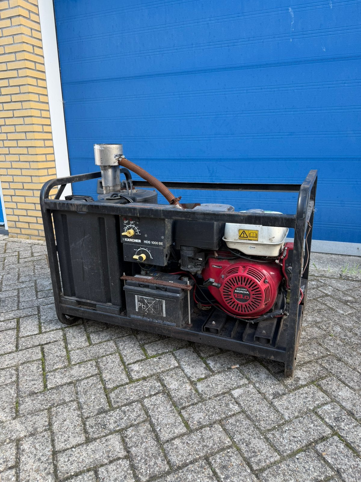 Karcher HDS1000be. Benzine diesel hogedrukreiniger HD unit, Ophalen of Verzenden, Zo goed als nieuw, Benzine