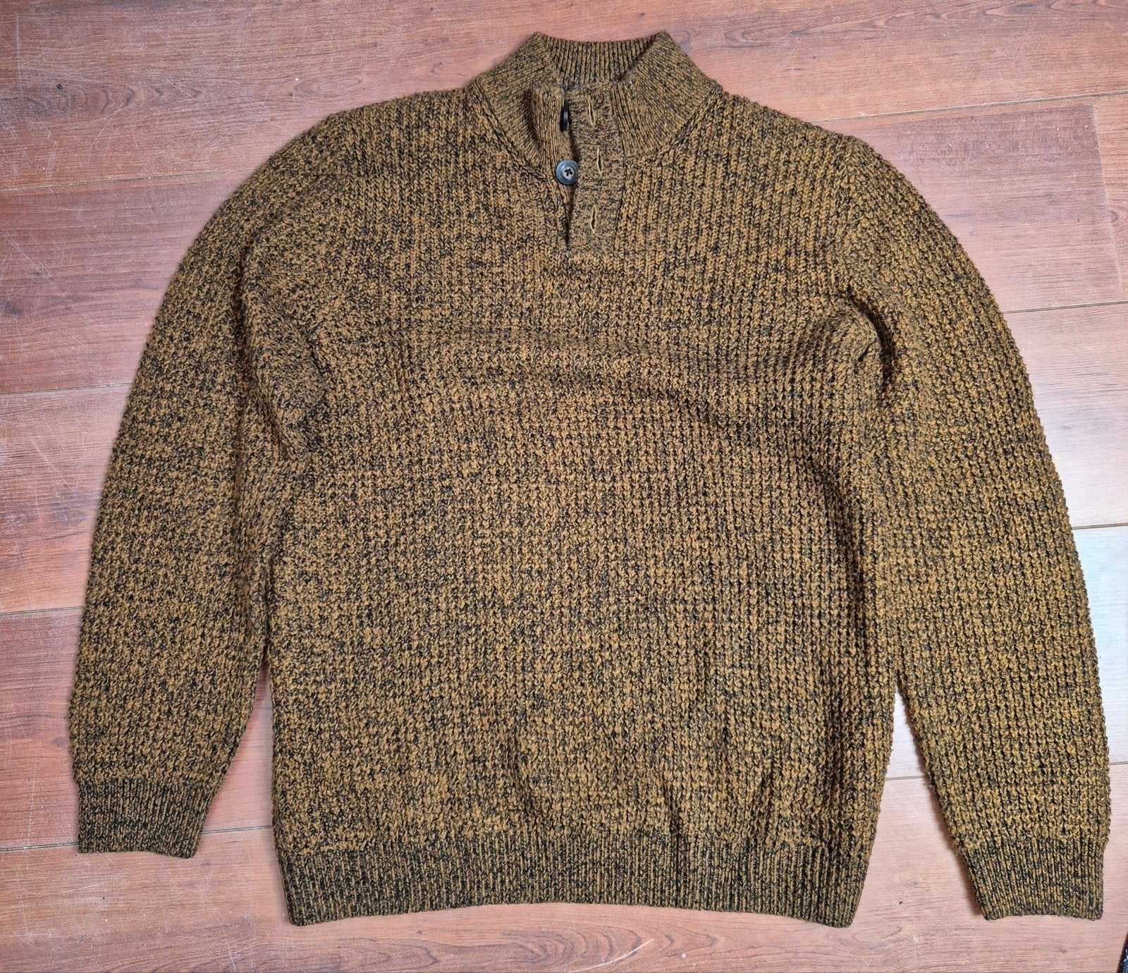 Heren trui van Wish & Stock, maat XXL, zo goed als nieuw, Bruin, Wish & Stock, Overige maten, Ophalen of Verzenden