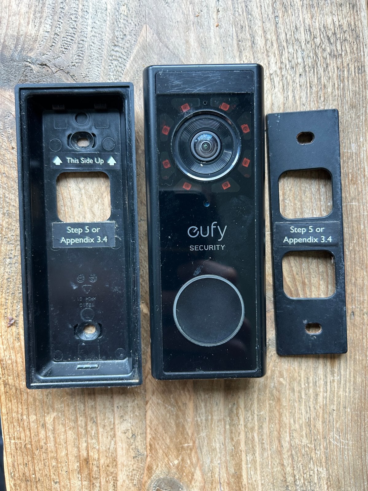 Eufy Video Deurbel 2K - Slimme Beveiliging voor Thuis, Ophalen of Verzenden, Ingebouwde camera, Zo goed als nieuw, Bedraad