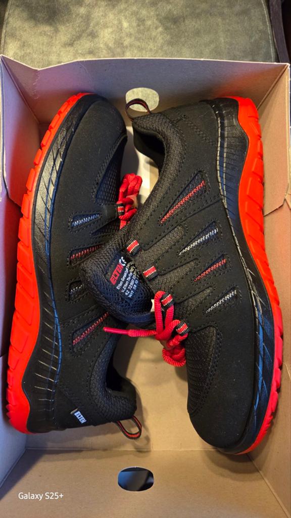 Elten Werkschoenen S3 Zwart/Rood - Nieuw in Doos, Tuin en Terras, Werkkleding, Ophalen of Verzenden