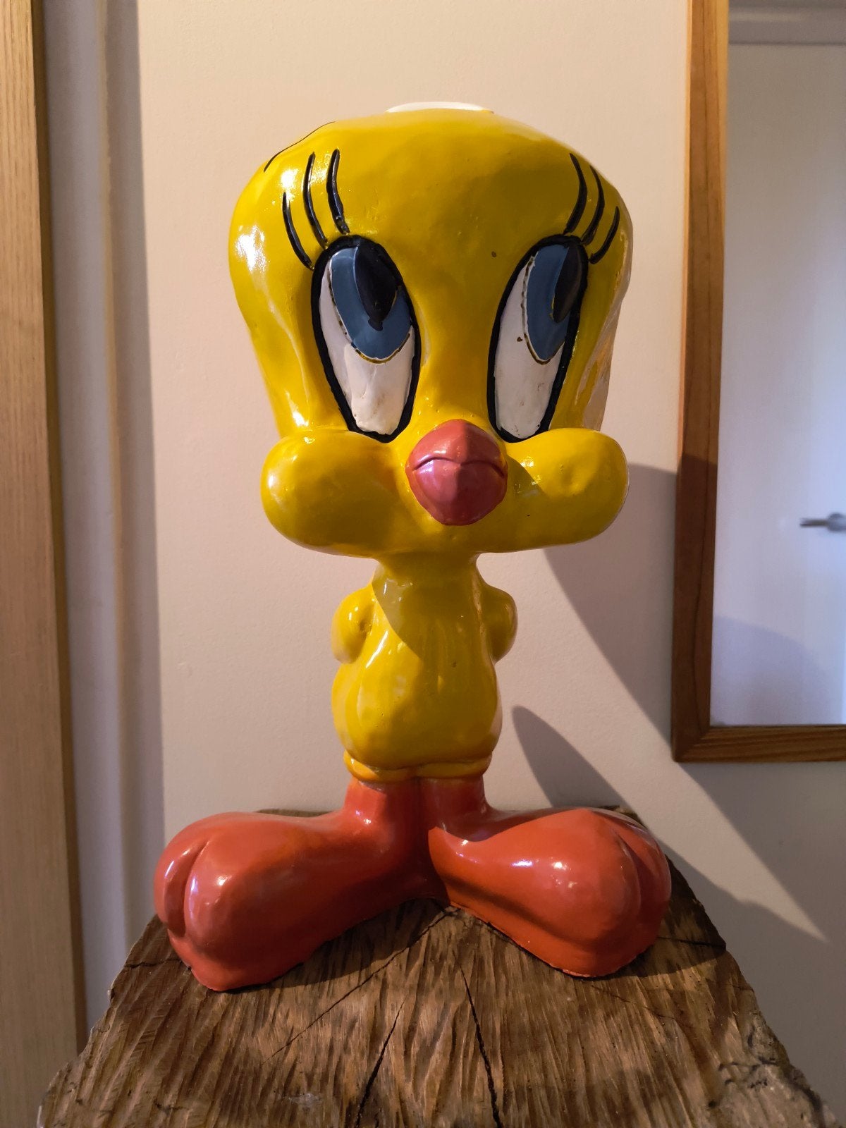 tweety beeld 41 cm, Ophalen of Verzenden, Zo goed als nieuw, Beeldje of Figuurtje