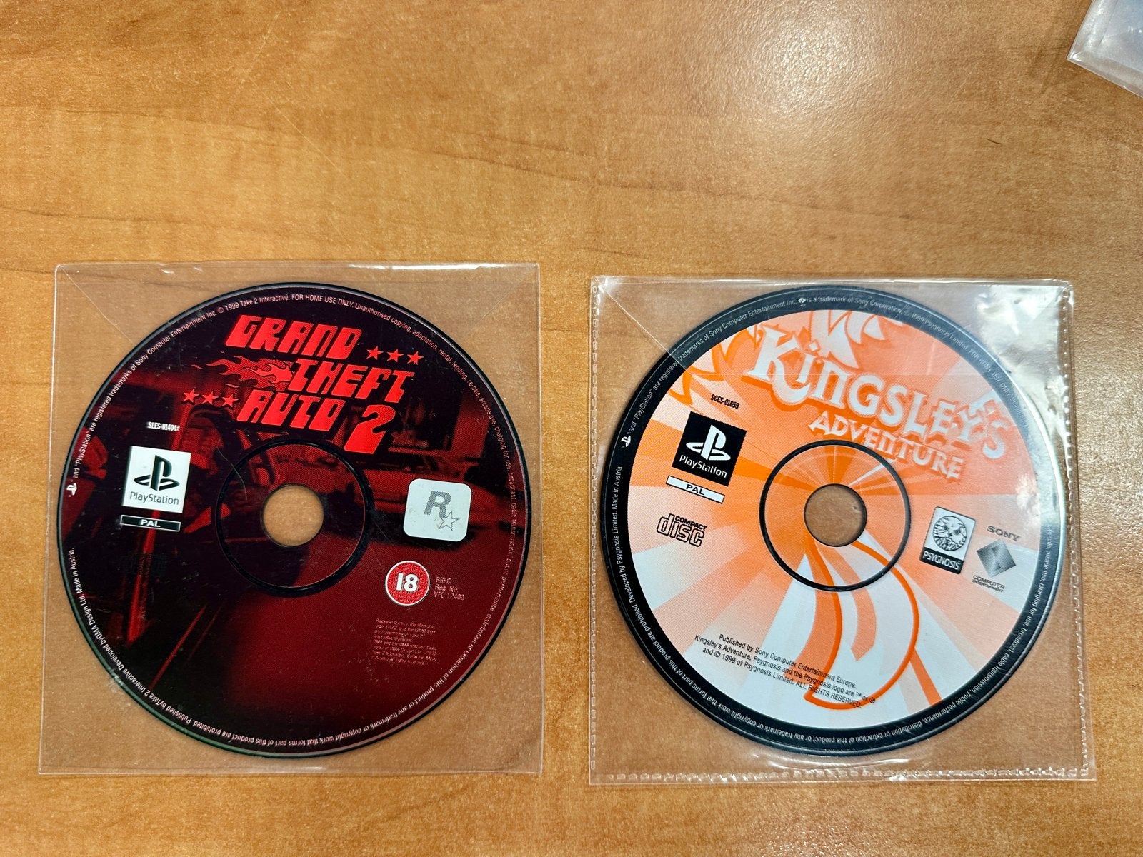 Grand Theft Auto 2 & Kingsley's Adventure PS1 (PAL), Spelcomputers en Games, Avontuur en Actie, Gebruikt, Vanaf 18 jaar, 1 speler