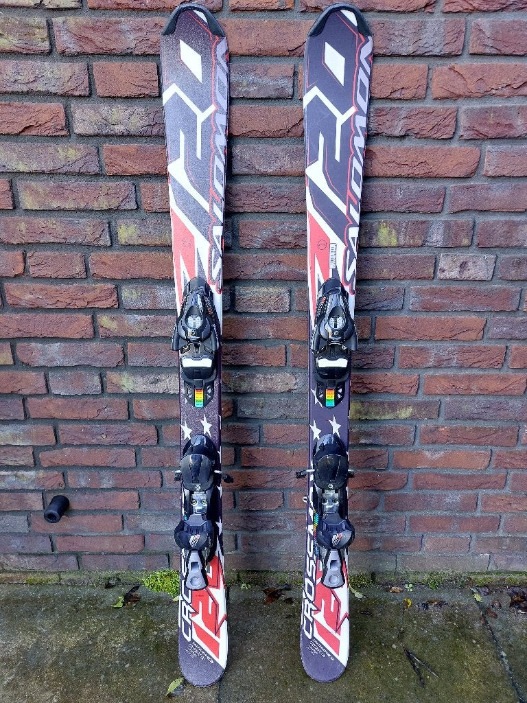 Salomon Ski's - Snowblades - Shorties - Funski's - 120 cm, 100 tot 140 cm, Zo goed als nieuw, Carve, Skiën
