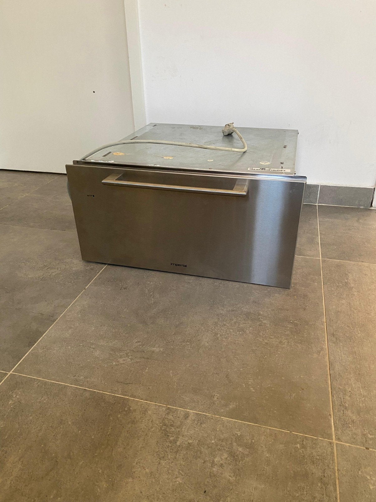 Imperial inbouw warmhoudlade / servieswarmer inox, Ophalen, Gebruikt
