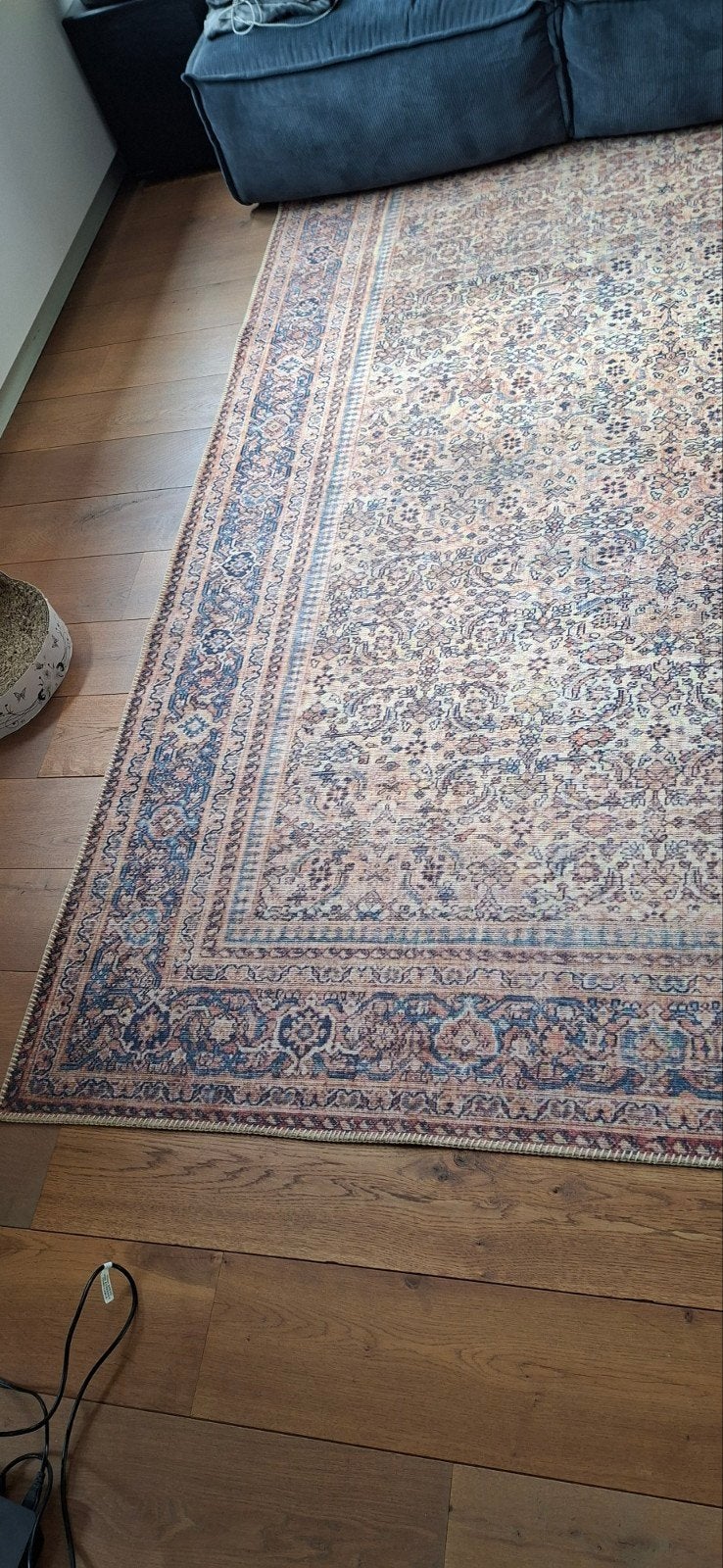 Vintage vloerkleed 200x300 cm - Oosters patroon, Huis en Inrichting, Ophalen, Gebruikt, 200 cm of meer, 200 cm of meer
