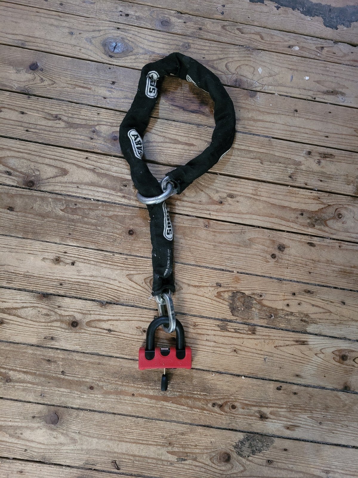 ABUS ART 4 Kettingslot 120cm, Ophalen