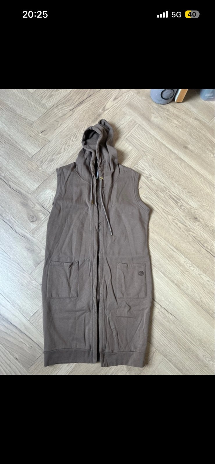 Zoso Bodywarmer met capuchon - Bruin, Kleding | Dames, Bodywarmers, Ophalen of Verzenden, Gedragen, Maat 38/40 (M), Bruin