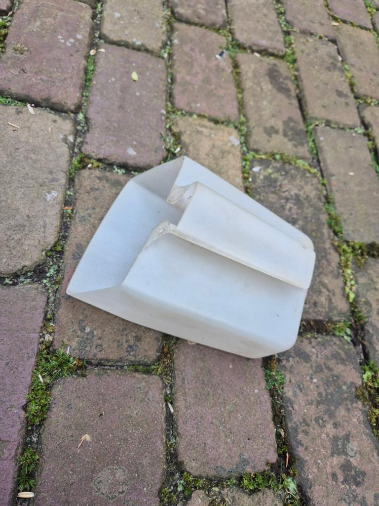 Witte kunststof hoosschep, Watersport en Boten, Bootonderdelen, Ophalen of Verzenden
