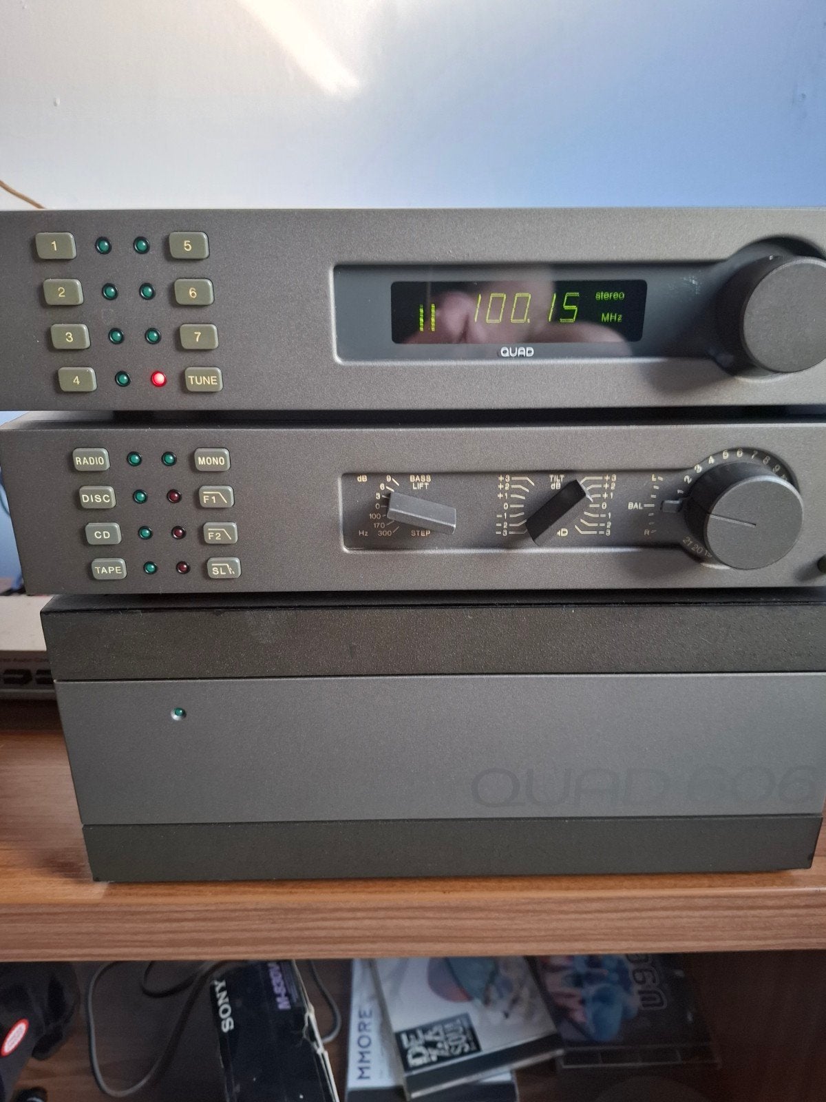 quad 606/34/04, Ophalen of Verzenden, Stereo, 120 watt of meer, Overige merken