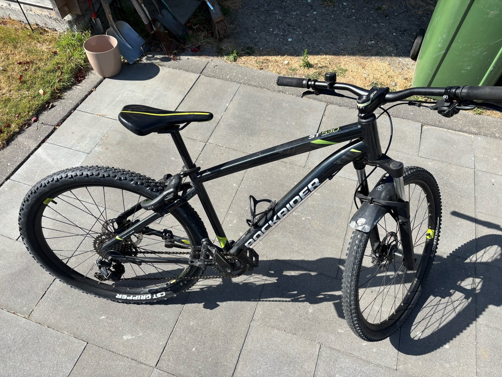 Rockrider ST 530 Mountainbike - Maat M, 27.5 inch wielen, Minder dan 10 versnellingen, Gebruikt, Vering, Overige maten
