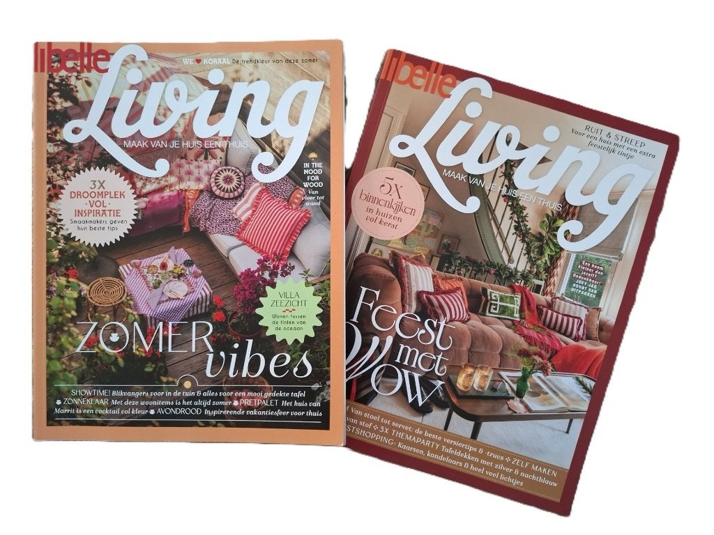 Libelle living 2 nummers, Boeken, Tijdschriften en Kranten, Verzenden, Gelezen, Damesbladen