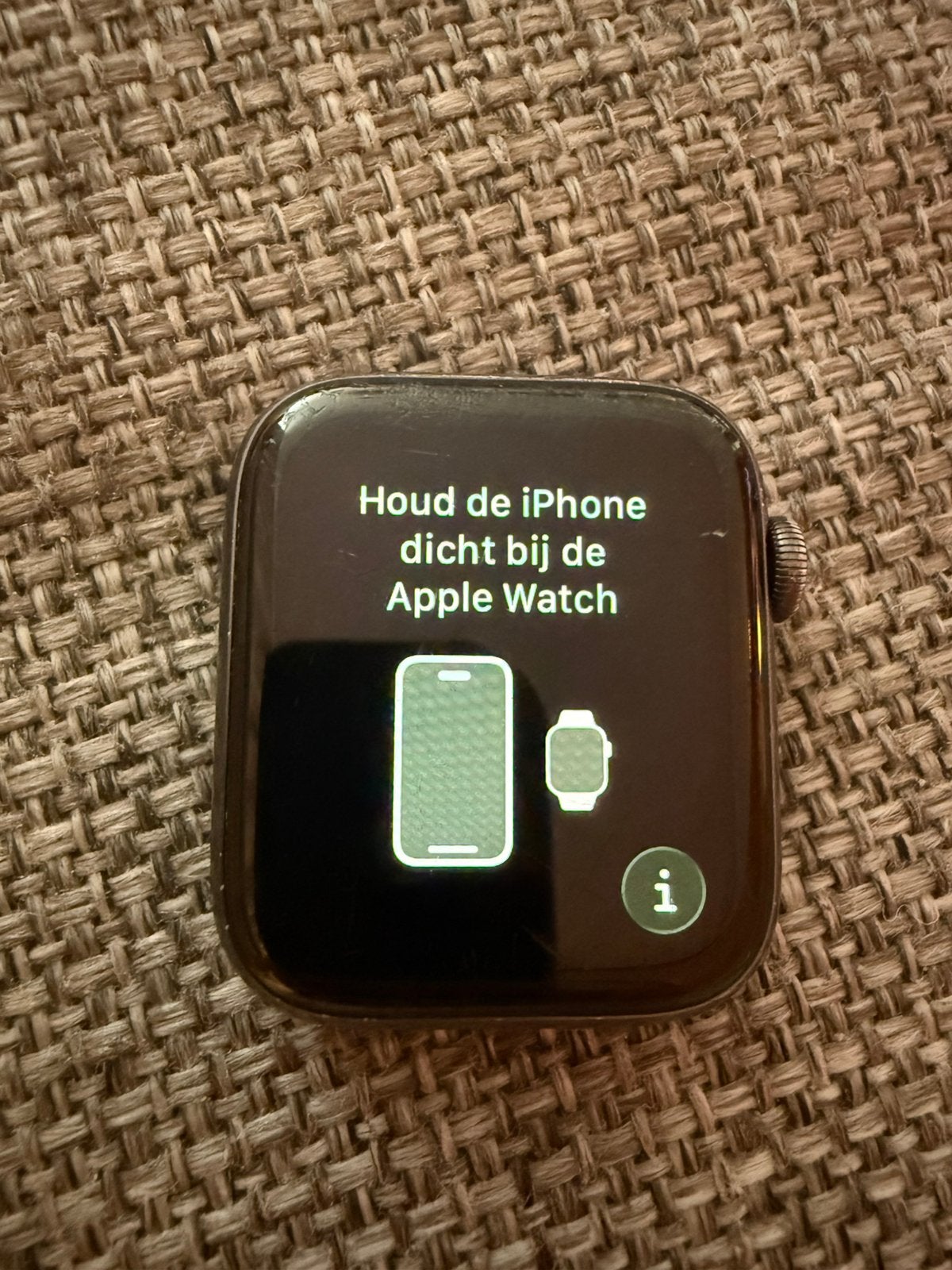 Apple watch series 6 44mm gps, Ophalen, Gebruikt, Zwart, IOS