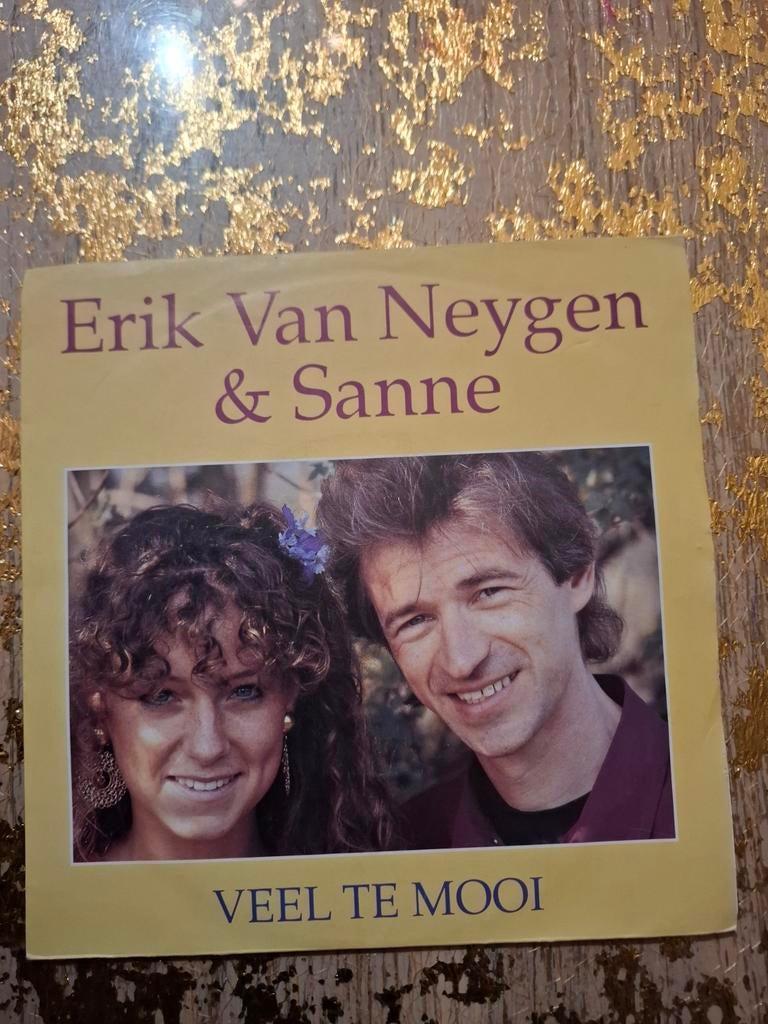 Erik en sanne  veel te mooi, Cd's en Dvd's, Vinyl | Nederlandstalig, Ophalen of Verzenden, Zo goed als nieuw, Overige formaten