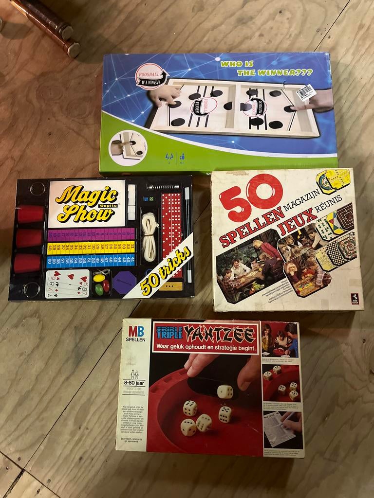 Diverse gezelschapsspellen, Hobby en Vrije tijd, Een of twee spelers, Ophalen, Gebruikt, Reisspel