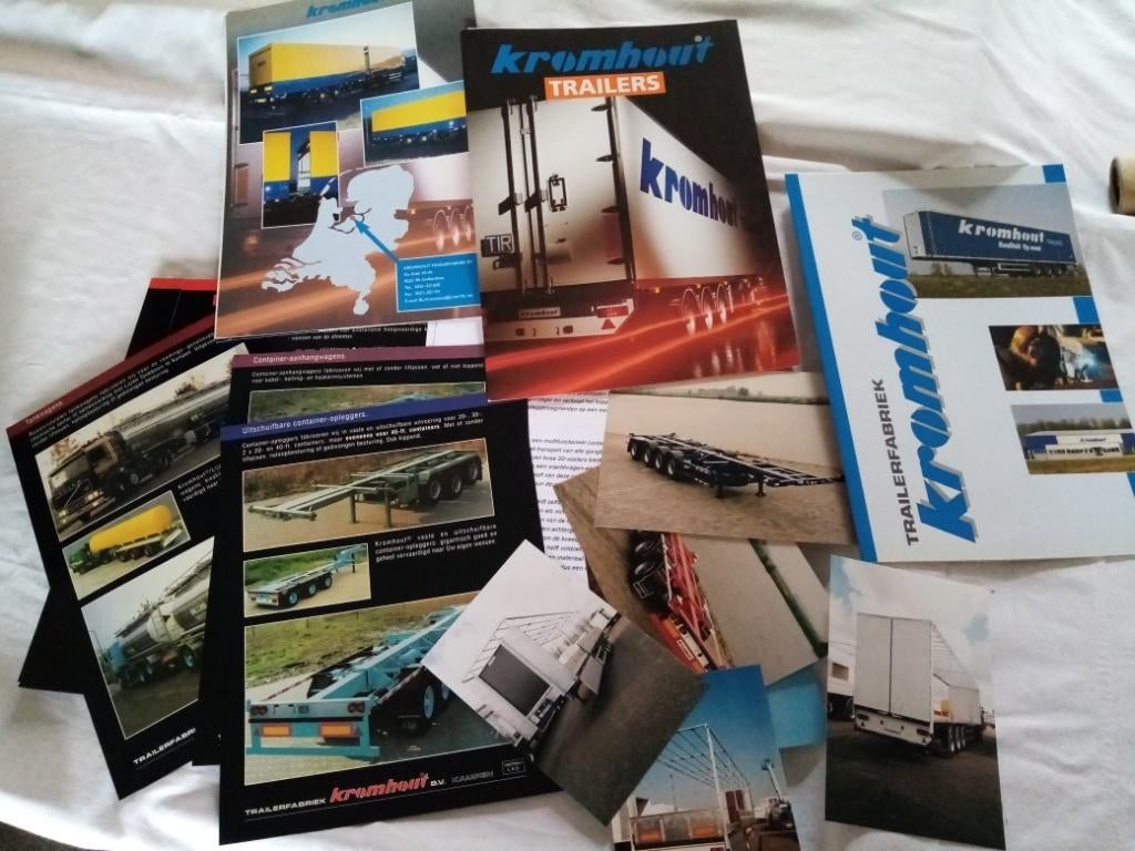 KROMHOUT TRAILERS, Ophalen of Verzenden, Zo goed als nieuw, Overige merken