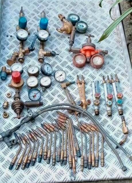 Snijbranders met accessoires - Complete set, Doe-het-zelf en Verbouw, Dakpannen en Dakbedekking, Ophalen