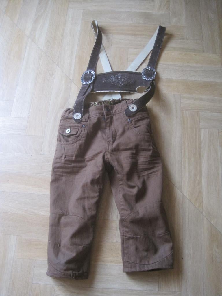tiroler setje 128, Kinderen en Baby's, Ophalen of Verzenden, Zo goed als nieuw, 122 t/m 128, Meisje