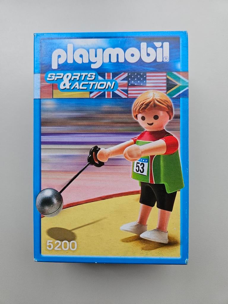 Playmobil Sports & Action - Kogelstoten Set 5200, Ophalen of Verzenden, Zo goed als nieuw, Complete set