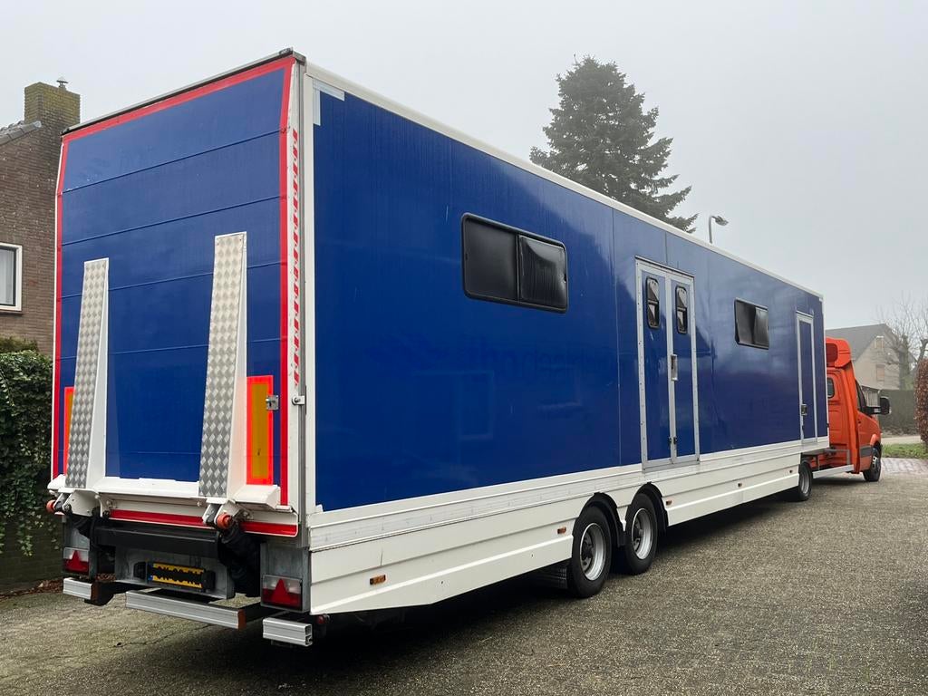 Mercedes-Benz 516cdi - BE trekker - Gesloten trailer - Uniek, Automaat, 2220 kg, 163 pk, Diesel