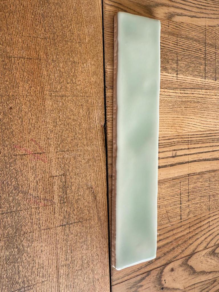 5x25 mint tegels - 1,5 m2, 60 cm of meer, Nieuw, 10 m² of meer, Wandtegels