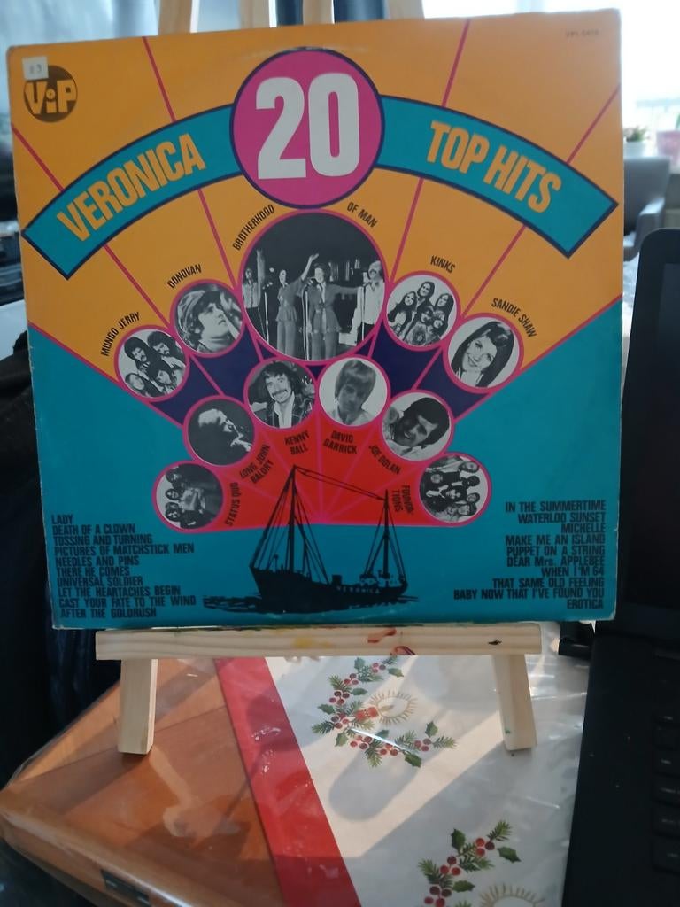 Veronica Top Hits LP - Diverse Artiesten, Cd's en Dvd's, Vinyl | Verzamelalbums, Ophalen of Verzenden, Gebruikt, 12 inch