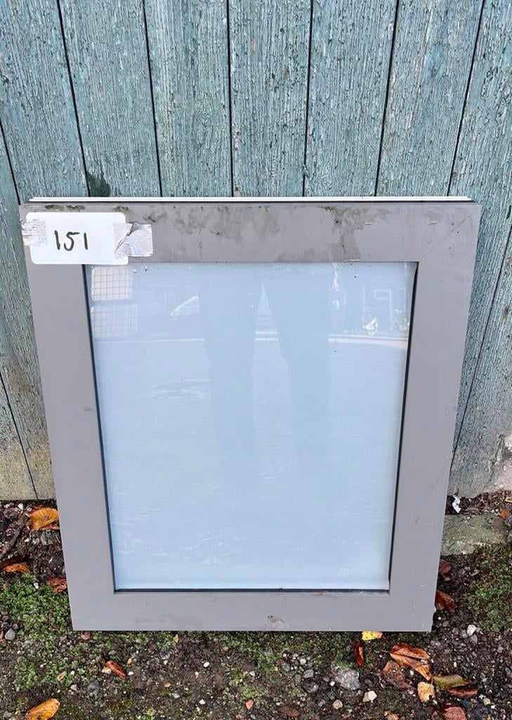 (151) Nieuw aluminium raamkozijn met draai raam incl glas, Ophalen, Minder dan 75 cm, Raamkozijn, Minder dan 75 cm